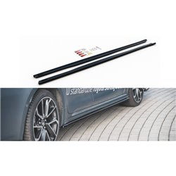 Maxton - Rajouts Des Bas De Caisse Toyota Corolla XII Sedan Noir Brillant