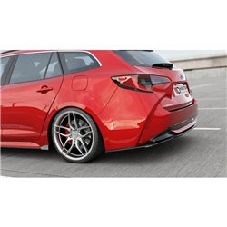 Maxton - Lame Du Pare-Chocs Arriere Toyota Corolla XII Touring Sports Noir Brillant
