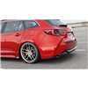 Maxton - Lame Du Pare-Chocs Arriere Toyota Corolla XII Touring Sports Noir Brillant