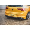 Maxton - Rajout du pare-chocs arriere (GTI LOOK) et l'échappement Volkswagen Golf Mk8 Noir Brillant
