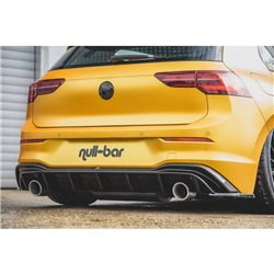 Maxton - Rajout du pare-chocs arriere (GTI LOOK) et l'échappement Volkswagen Golf Mk8 Noir Brillant