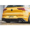 Maxton - Rajout du pare-chocs arriere (GTI LOOK) et l'échappement Volkswagen Golf Mk8 Noir Brillant