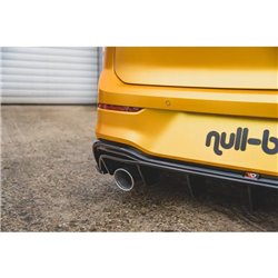 Maxton - Rajout Du Pare-Chocs Arriere Volkswagen Golf Mk8 (GTI Look) Noir Brillant