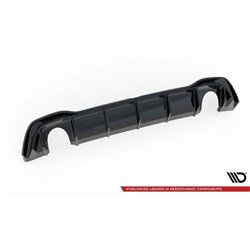 Maxton - Rajout Du Pare-Chocs Arriere Volkswagen Golf Mk8 (GTI Look) Noir Brillant