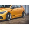 Maxton - Rajouts Des Bas De Caisse V.2 Volkswagen Golf Mk8 Noir Brillant