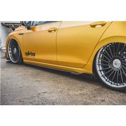 Maxton - Rajouts Des Bas De Caisse V.2 Volkswagen Golf Mk8 Noir Brillant