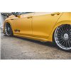 Maxton - Rajouts Des Bas De Caisse V.2 Volkswagen Golf Mk8 Noir Brillant