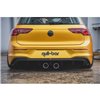 Maxton - Rajout du pare-chocs arriere (R32 LOOK) et l'échappement Volkswagen Golf Mk8 Noir Brillant