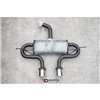 Maxton - Rajout du pare-chocs arriere (R32 LOOK) et l'échappement Volkswagen Golf Mk8 Noir Brillant