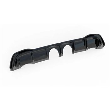 Maxton - Rajout du pare-chocs arriere (R32 LOOK) et l'échappement Volkswagen Golf Mk8 Noir Brillant