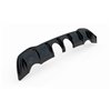 Maxton - Rajout du pare-chocs arriere (R32 LOOK) et l'échappement Volkswagen Golf Mk8 Noir Brillant