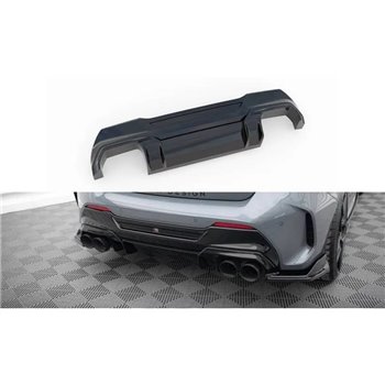 Maxton - Diffuseur Arrière Complet V.2 BMW 1 F40 M-Pack/ M135i Noir Brillant
