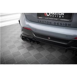 Maxton - Diffuseur Arrière Complet V.2 BMW 1 F40 M-Pack/ M135i Noir Brillant