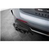 Maxton - Diffuseur Arrière Complet V.2 BMW 1 F40 M-Pack/ M135i Noir Brillant