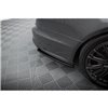 Maxton - Lames De Pare-Chocs Arrière Latérales V.2 Audi S6 / A6 S-Line / A6 C7 FL Noir Brillant