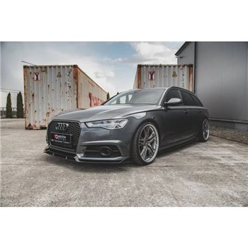 Maxton - Lame De Pare-Chocs Avant Audi A6 / A6 C7 S-line/ S6 C7 Facelift