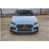 Maxton - Street Pro Lame Du Pare-Chocs Avant Hyundai I30 N Mk3 Hatchback / Fastback Noir-Rouge