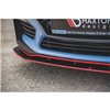 Maxton - Street Pro Lame Du Pare-Chocs Avant Hyundai I30 N Mk3 Hatchback / Fastback Noir-Rouge