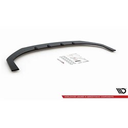 Maxton - Street Pro Lame Du Pare-Chocs Avant Hyundai I30 N Mk3 Hatchback / Fastback Noir-Rouge