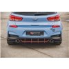 Maxton - Street Pro Lame Du Pare Chocs Arriere Hyundai I30 N Mk3 Hatchback Noir