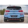 Maxton - Street Pro Lame Du Pare Chocs Arriere Hyundai I30 N Mk3 Hatchback Noir