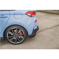 Maxton - Street Pro Lame Du Pare Chocs Arriere Hyundai I30 N Mk3 Hatchback Noir