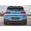 Maxton - Street Pro Lame Du Pare Chocs Arriere Hyundai I30 N Mk3 Hatchback Noir