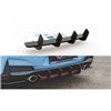 Maxton - Street Pro Central Diffuseur Arriere V.2 Hyundai I30 N Mk3 Hatchback Noir