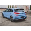 Maxton - Street Pro Central Diffuseur Arriere V.2 Hyundai I30 N Mk3 Hatchback Noir