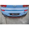 Maxton - Street Pro Central Diffuseur Arriere V.2 Hyundai I30 N Mk3 Hatchback Noir