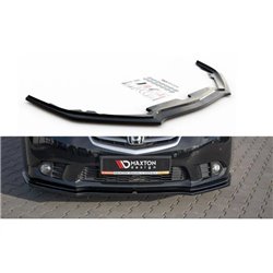 Maxton - Lame Du Pare-Chocs Avant Honda Accord VIII (CU Series) Facelift Noir Brillant
