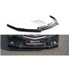 Maxton - Lame Du Pare-Chocs Avant Honda Accord VIII (CU Series) Facelift Noir Brillant