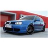 Maxton - Lame De Pare-Chocs Avant (Cupra Look) VW Golf IV R32 Noir Brillant
