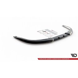 Maxton - Lame De Pare-Chocs Avant (Cupra Look) VW Golf IV R32 Noir Brillant