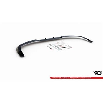 Maxton - Lame De Pare-Chocs Avant (Cupra Look) VW Golf IV R32 Noir Brillant