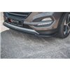 Maxton - Lame Du Pare-Chocs Avant Hyundai Tucson Mk3 Noir Brillant