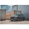 Maxton - Lame Du Pare-Chocs Avant Hyundai Tucson Mk3 Noir Brillant