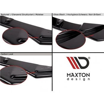 Maxton - Lame Du Pare-Chocs Avant Hyundai Tucson Mk3 Noir Brillant