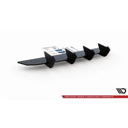 Maxton - Street ProCentral Diffuseur Arriere V.2 Volkswagen Golf Mk8 Noir