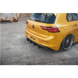 Maxton - Street ProCentral Diffuseur Arriere V.2 Volkswagen Golf Mk8 Rouge
