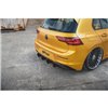 Maxton - Street ProCentral Diffuseur Arriere V.2 Volkswagen Golf Mk8 Rouge