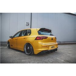 Maxton - Street ProCentral Diffuseur Arriere V.2 Volkswagen Golf Mk8 Rouge