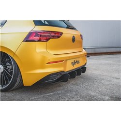 Maxton - Street ProCentral Diffuseur Arriere V.2 Volkswagen Golf Mk8 Rouge