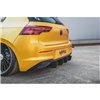 Maxton - Street ProCentral Diffuseur Arriere V.2 Volkswagen Golf Mk8 Rouge