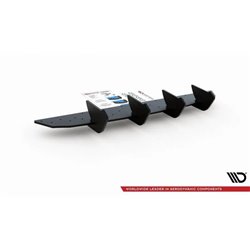 Maxton - Street ProCentral Diffuseur Arriere V.2 Volkswagen Golf Mk8 Rouge