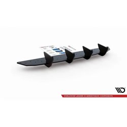 Maxton - Street ProCentral Diffuseur Arriere V.2 Volkswagen Golf Mk8 Rouge