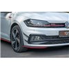 Maxton - Ailes de pare-chocs avant (Canards) Volkswagen Polo GTI Mk6 