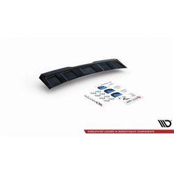 Maxton - Arriere Lame Skoda Kodiaq RS Mk1 / Mk1 Facelift Noir Brillant