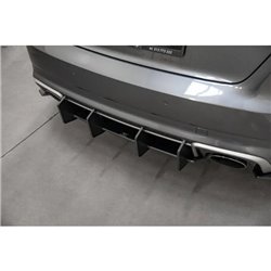 Maxton - Street Pro Central Diffuseur Arriere V.2 Audi RS3 8V Sportback Noir