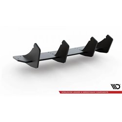 Maxton - Street Pro Central Diffuseur Arriere V.2 Audi RS3 8V Sportback Noir